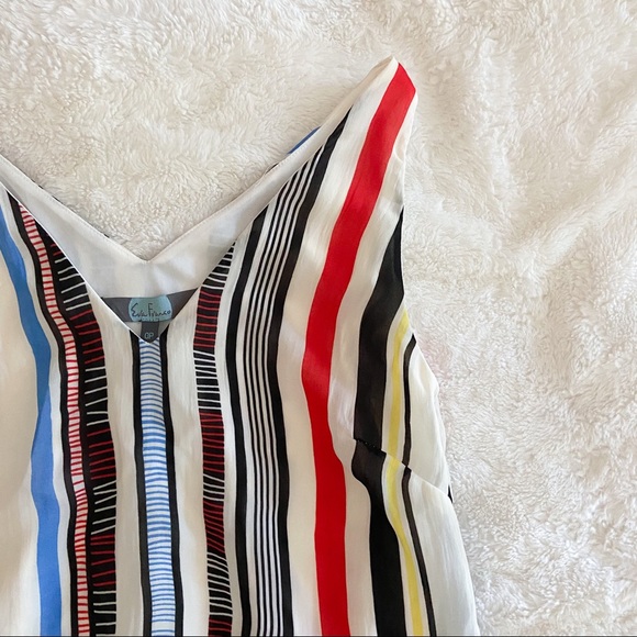 NWT Eva Franco Milana Striped Dress 0P - Picture 6 of 11